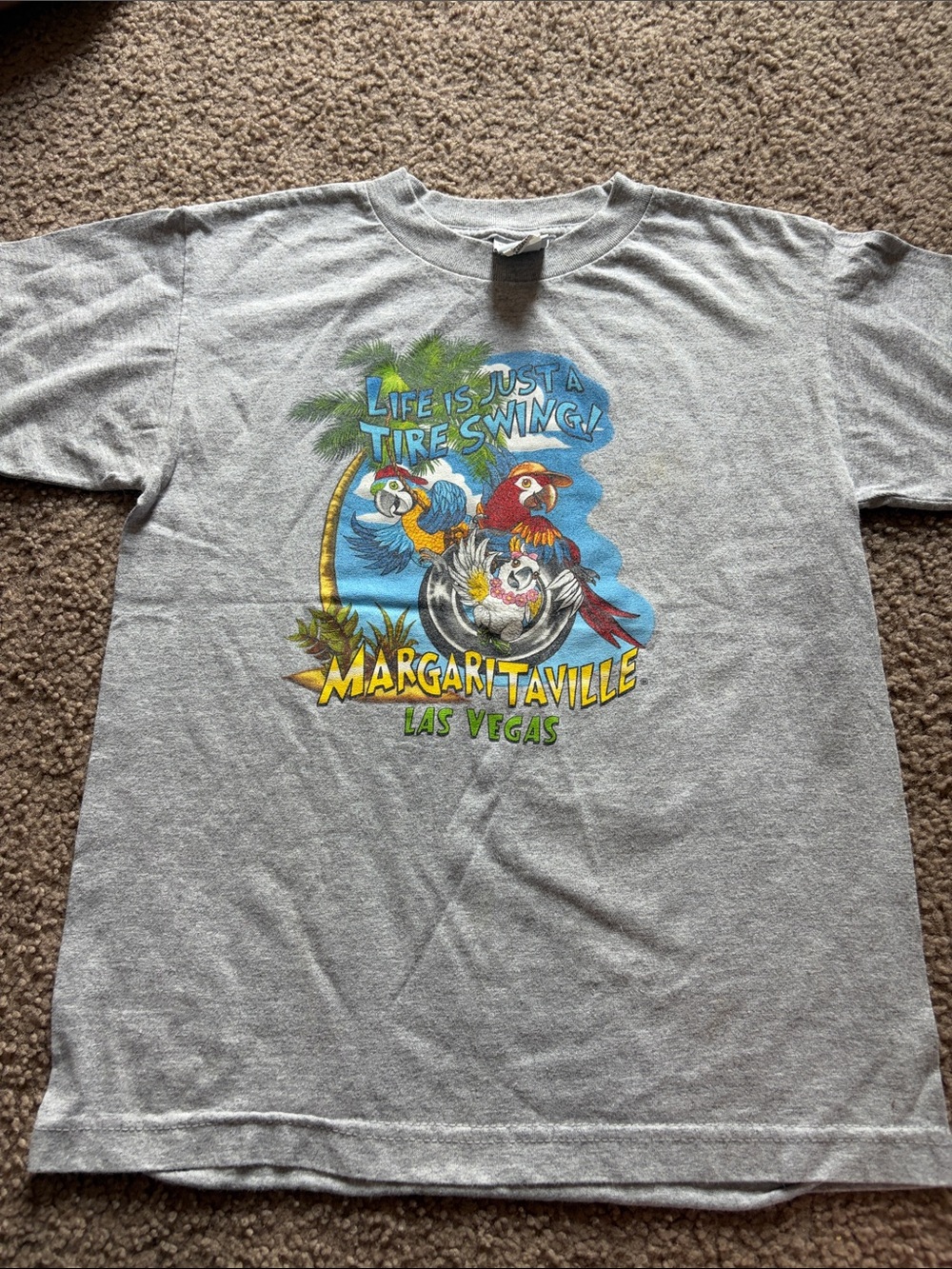 B66 YouthMargaritaville Las Vegas "Life Is Just a Tire Swing" Tee